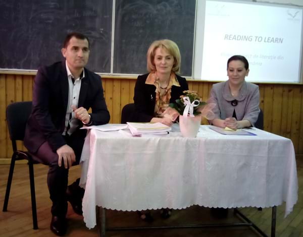 Viorel Oasenegre, directorul școlii M.C. Epureanu” Bârlad: “Reading to Learn este o provocare și o speranță”